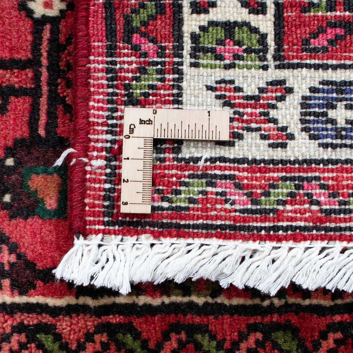 Alfombra de pasillo Alfombra persa - Nómada - 192 x 75 cm - rojo oscuro