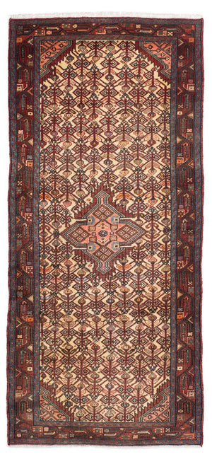Alfombra de pasillo Alfombra persa - Nómada - 210 x 85 cm - beige