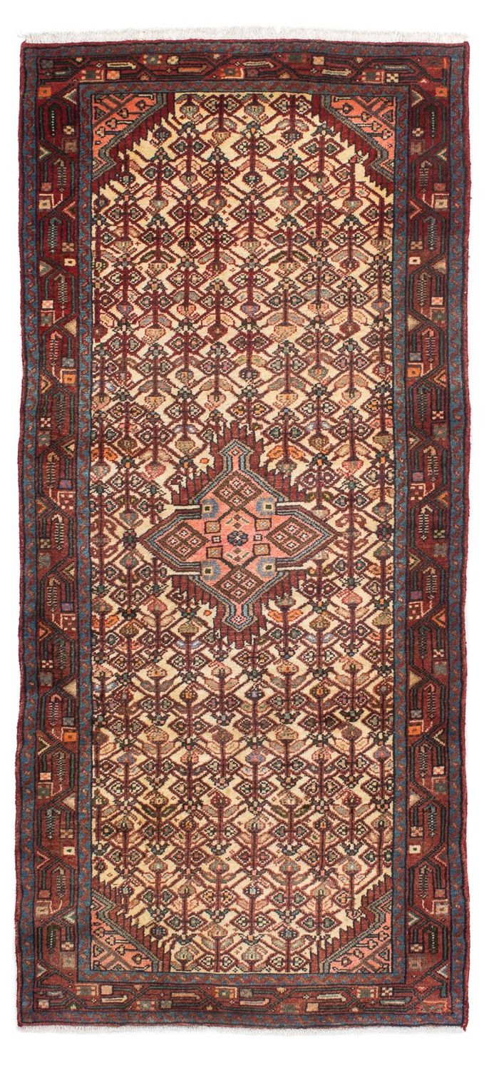 Alfombra de pasillo Alfombra persa - Nómada - 210 x 85 cm - beige