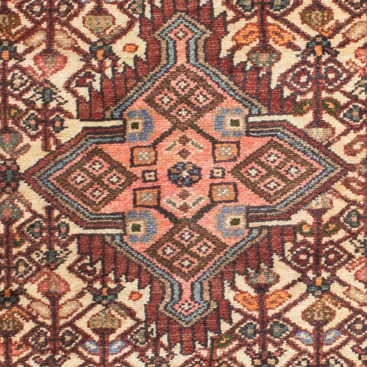 Alfombra de pasillo Alfombra persa - Nómada - 210 x 85 cm - beige