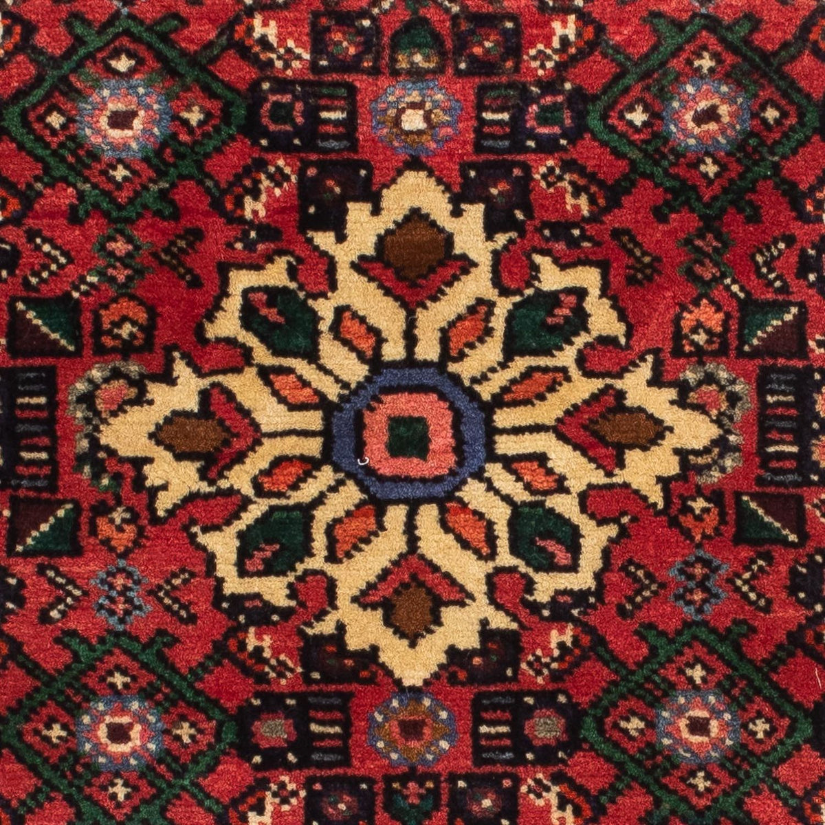 Alfombra de pasillo Alfombra persa - Nómada - 192 x 70 cm - rojo oscuro