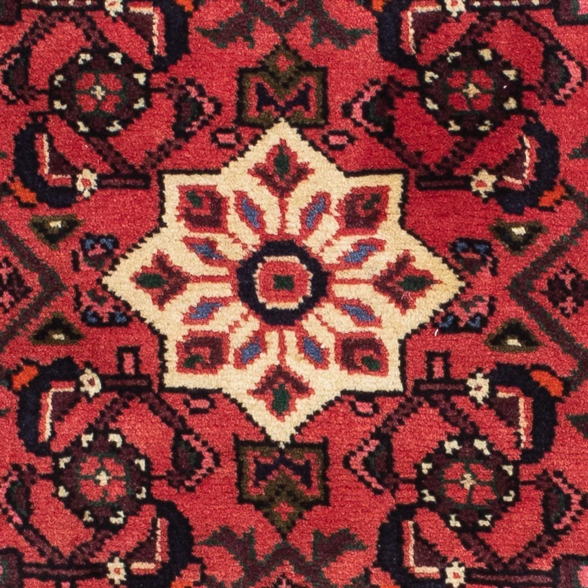 Alfombra de pasillo Alfombra persa - Nómada - 190 x 68 cm - rojo oscuro