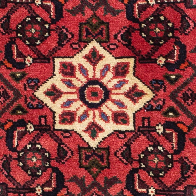 Alfombra de pasillo Alfombra persa - Nómada - 190 x 68 cm - rojo oscuro