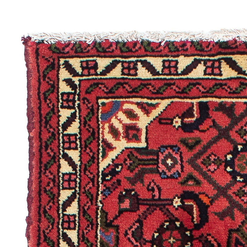 Alfombra de pasillo Alfombra persa - Nómada - 190 x 68 cm - rojo oscuro