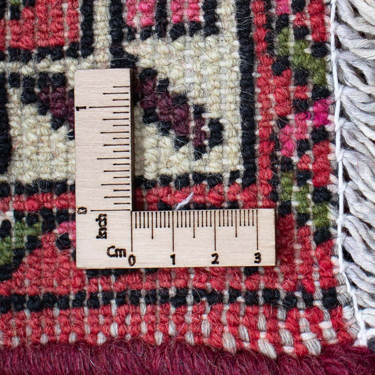 Alfombra de pasillo Alfombra persa - Nómada - 190 x 68 cm - rojo oscuro