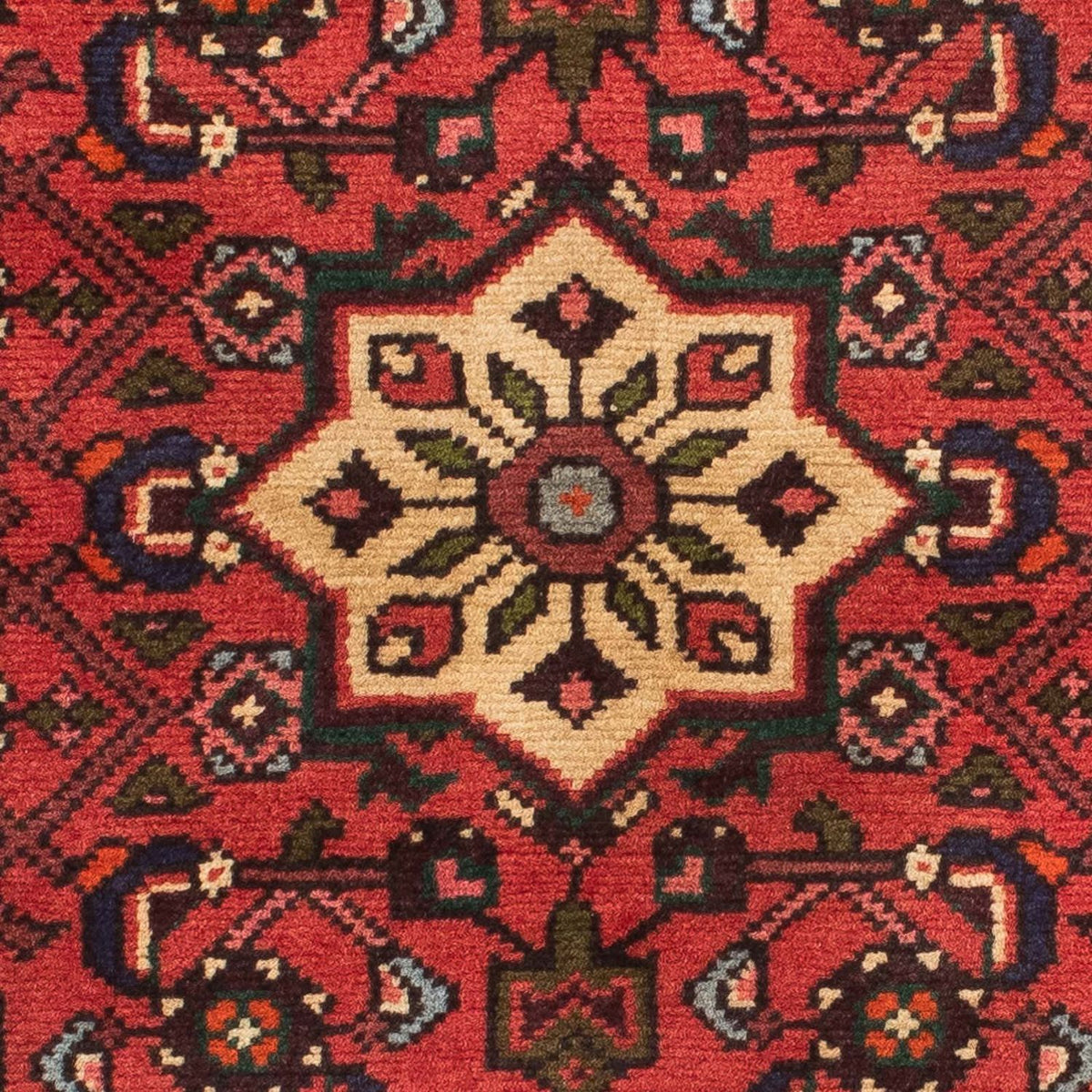 Alfombra de pasillo Alfombra persa - Nómada - 198 x 73 cm - rojo oscuro