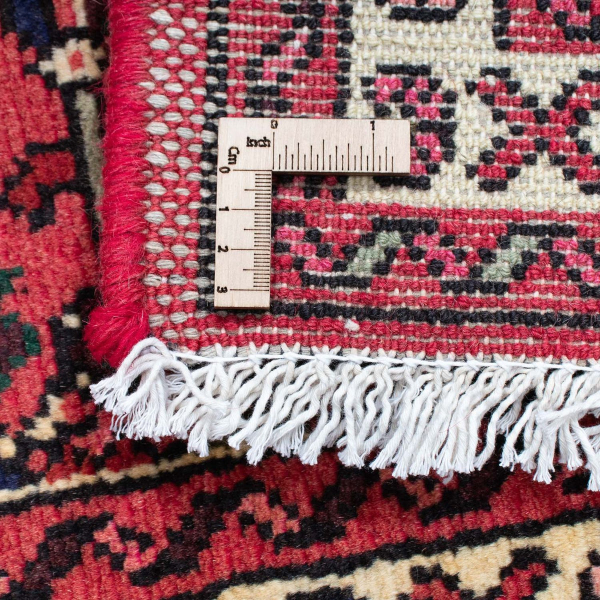 Alfombra de pasillo Alfombra persa - Nómada - 203 x 68 cm - rojo oscuro