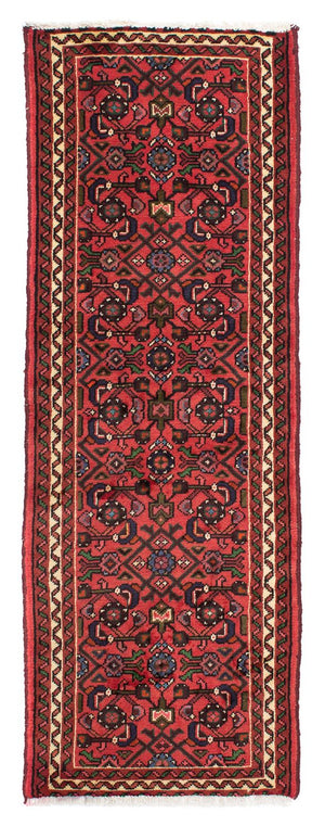 Alfombra de pasillo Alfombra persa - Nómada - 188 x 65 cm - rojo oscuro