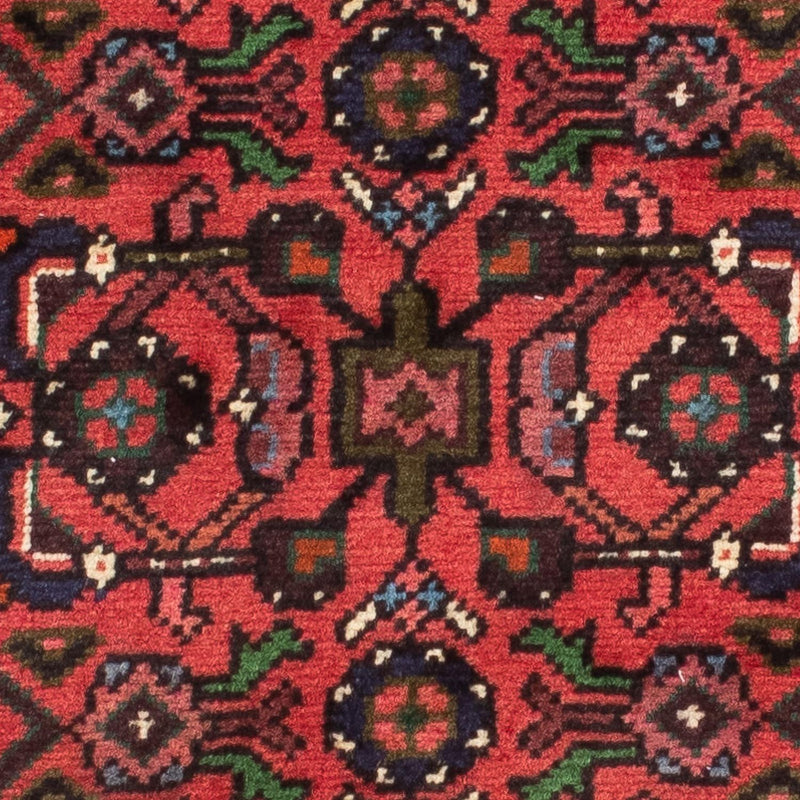 Alfombra de pasillo Alfombra persa - Nómada - 188 x 65 cm - rojo oscuro
