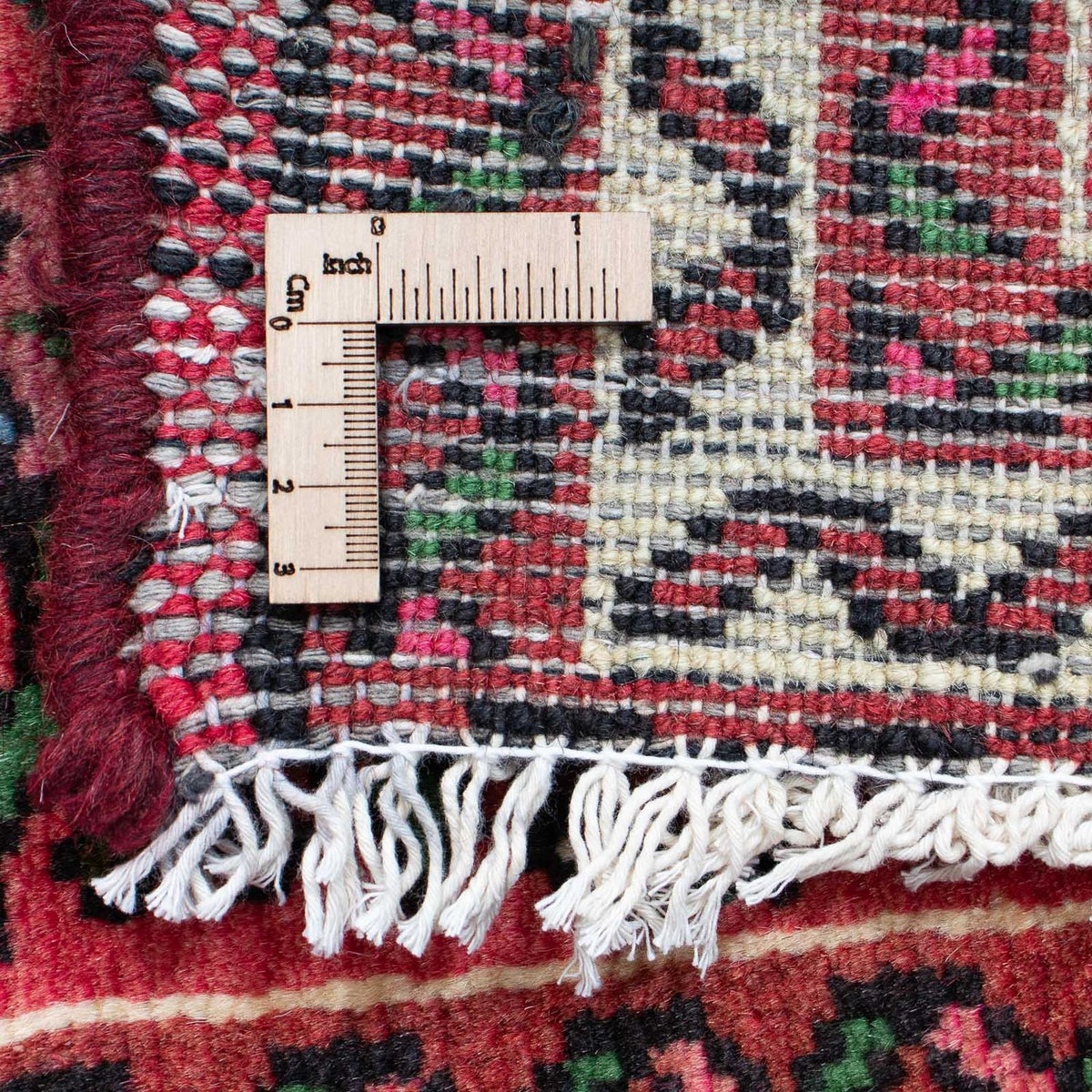 Alfombra de pasillo Alfombra persa - Nómada - 188 x 65 cm - rojo oscuro