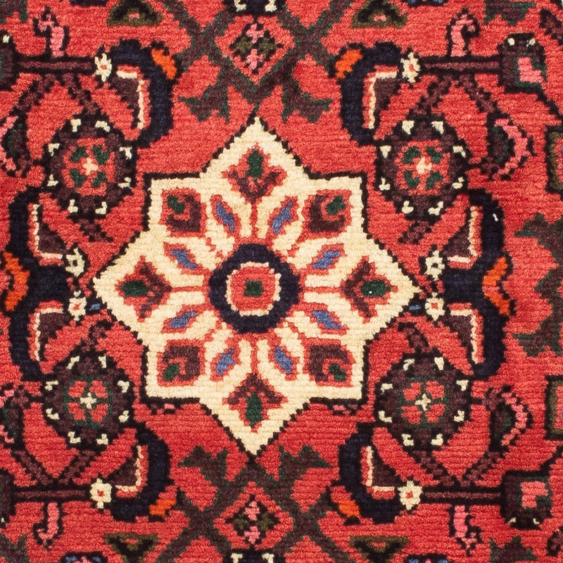 Alfombra de pasillo Alfombra persa - Nómada - 196 x 68 cm - rojo oscuro