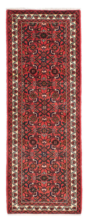 Alfombra de pasillo Alfombra persa - Nómada - 203 x 75 cm - rojo oscuro
