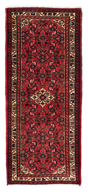 Alfombra de pasillo Alfombra persa - Nómada - 190 x 75 cm - rojo oscuro
