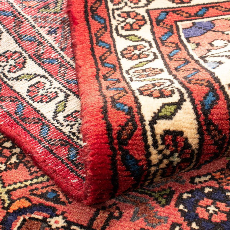 Alfombra persa - Nómada - 147 x 100 cm - rojo oscuro