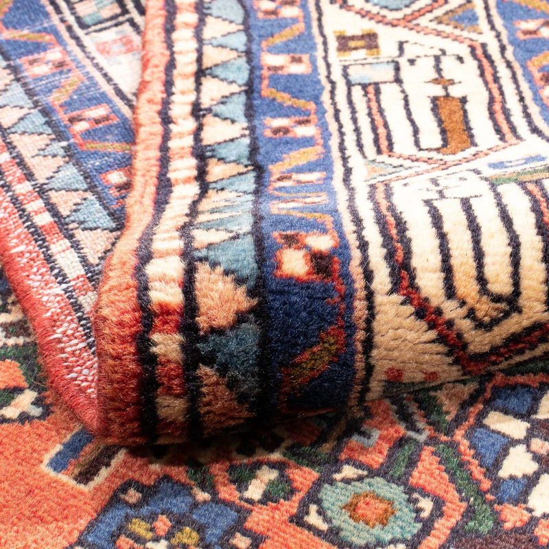 Alfombra persa - Nómada - 143 x 103 cm - rojo