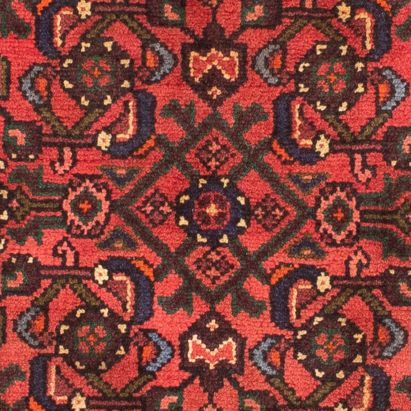 Alfombra persa - Nómada - 165 x 100 cm - rojo oscuro