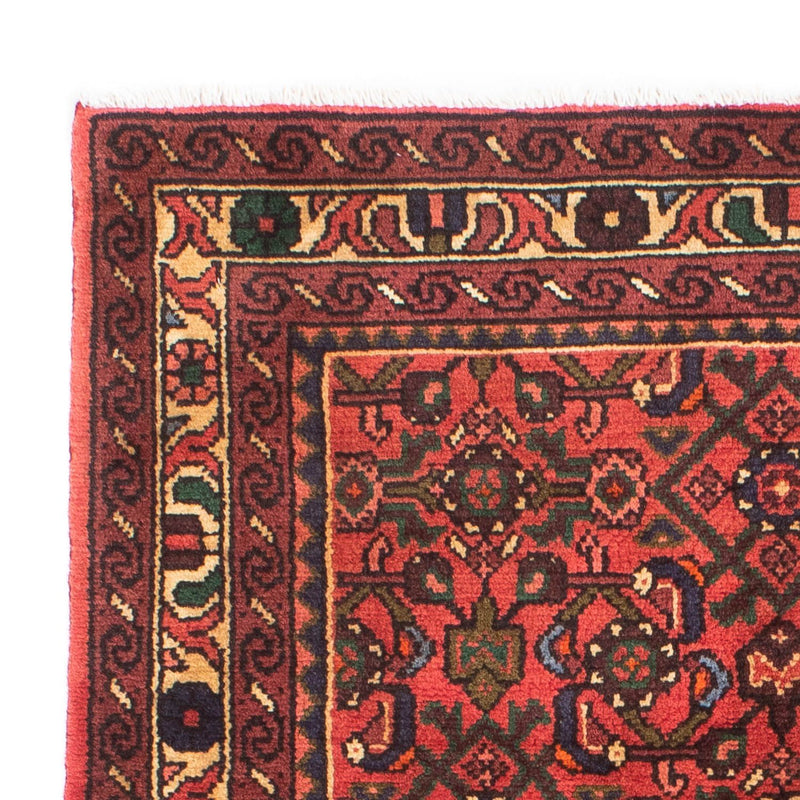 Alfombra persa - Nómada - 165 x 100 cm - rojo oscuro