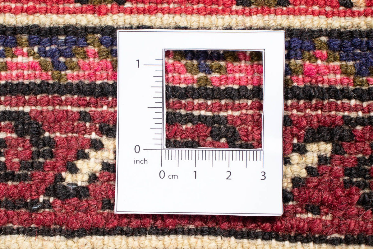 Alfombra persa - Nómada - 165 x 100 cm - rojo oscuro