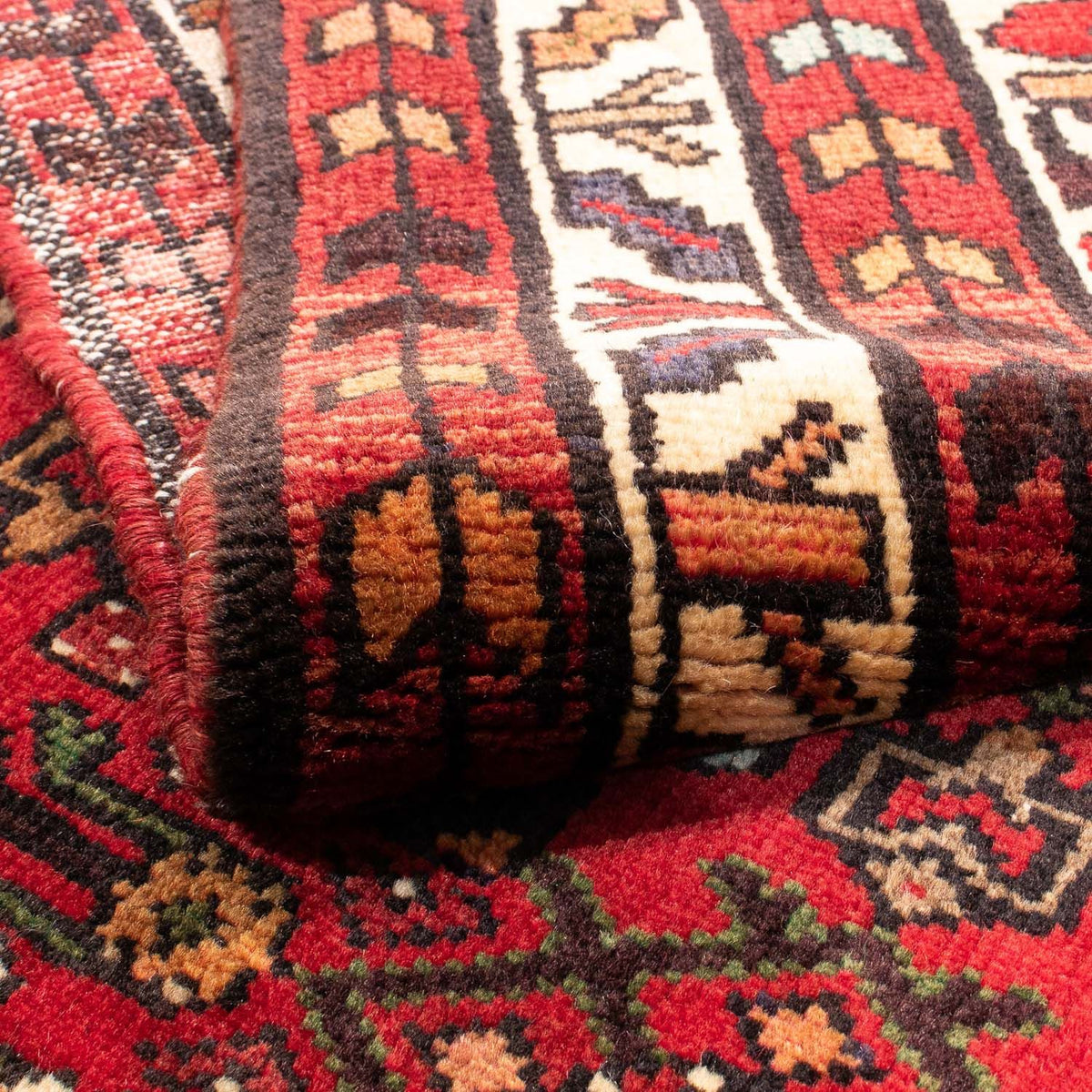 Alfombra persa - Nómada - 160 x 115 cm - rojo oscuro