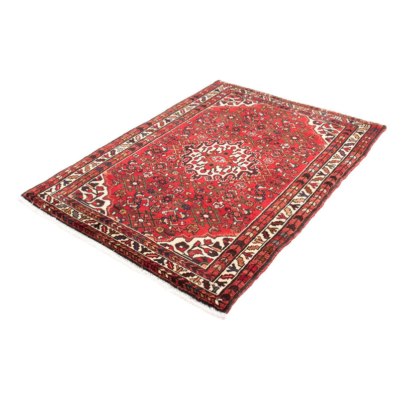 Alfombra persa - Nómada - 160 x 115 cm - rojo oscuro