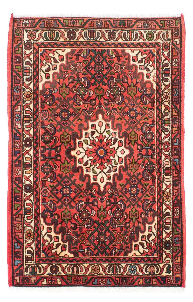 Alfombra persa - Nómada - 150 x 100 cm - rojo