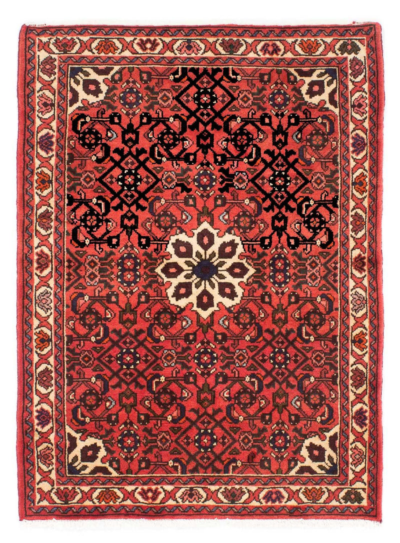 Alfombra persa - Nómada - 145 x 105 cm - rojo