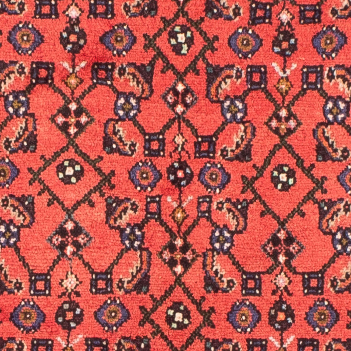 Alfombra persa - Nómada - 210 x 150 cm - rojo