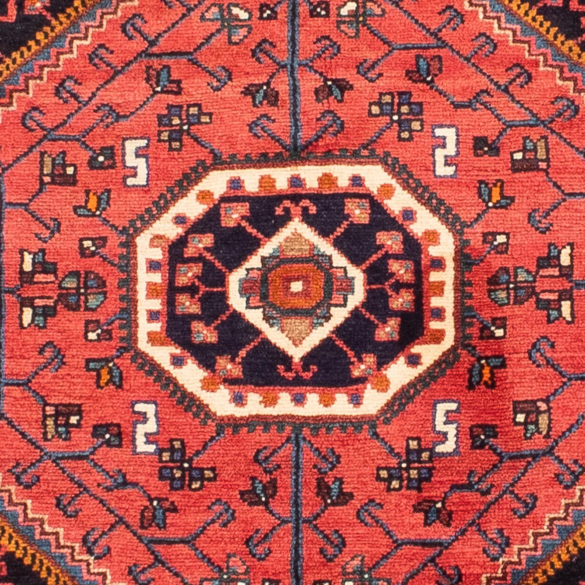 Alfombra persa - Nómada - 220 x 142 cm - rojo