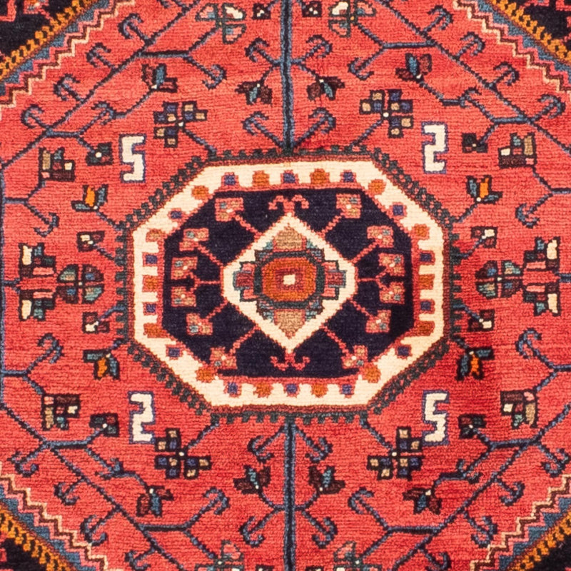Alfombra persa - Nómada - 220 x 142 cm - rojo