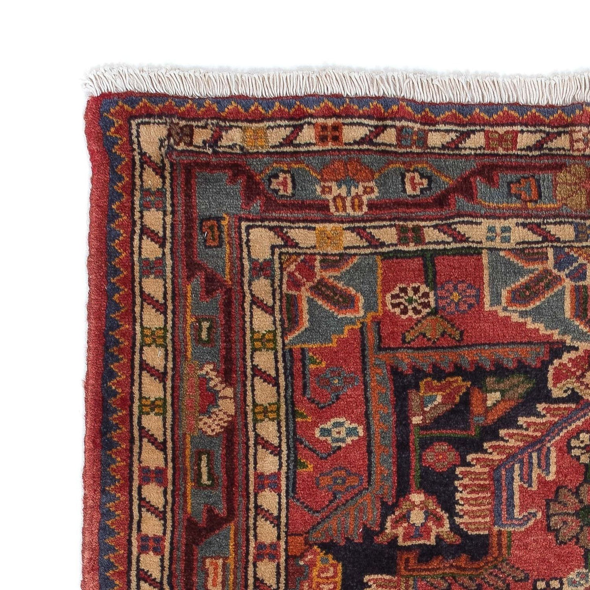 Alfombra persa - Nómada - 136 x 91 cm - rojo
