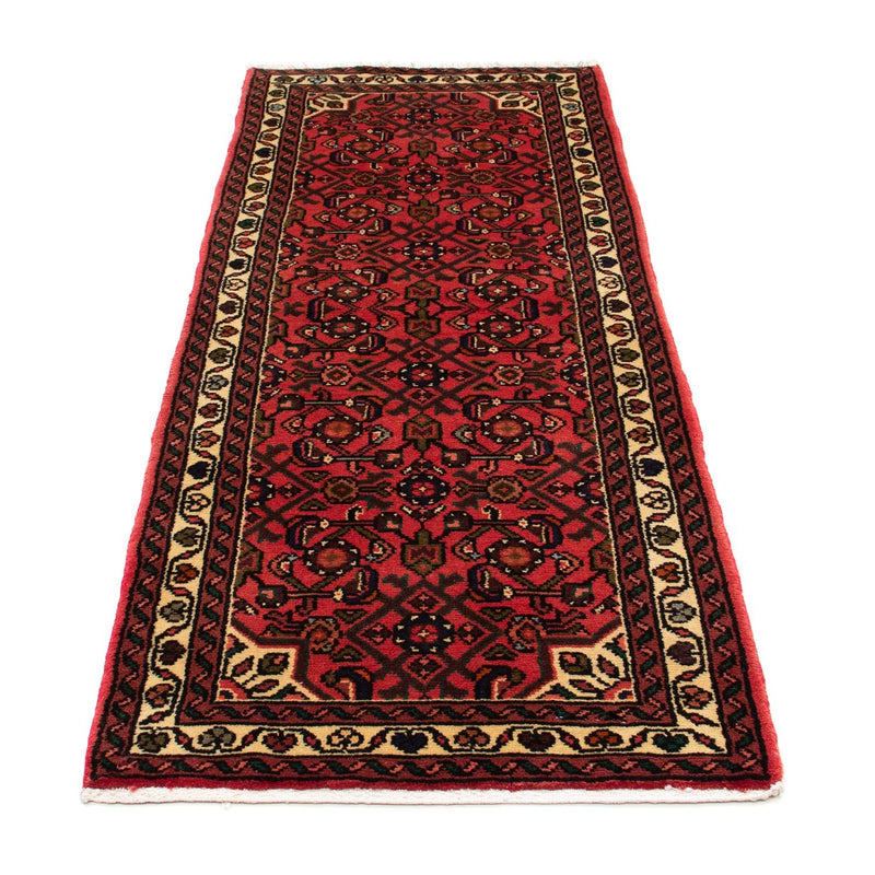 Alfombra de pasillo Alfombra persa - Nómada - 190 x 72 cm - rojo oscuro