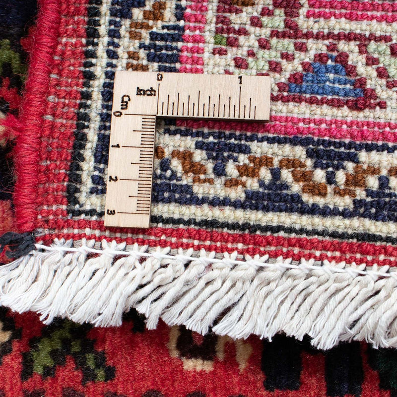 Alfombra de pasillo Alfombra persa - Nómada - 193 x 65 cm - rojo oscuro