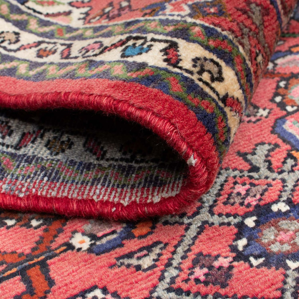 Alfombra de pasillo Alfombra persa - Nómada - 200 x 70 cm - rojo oscuro