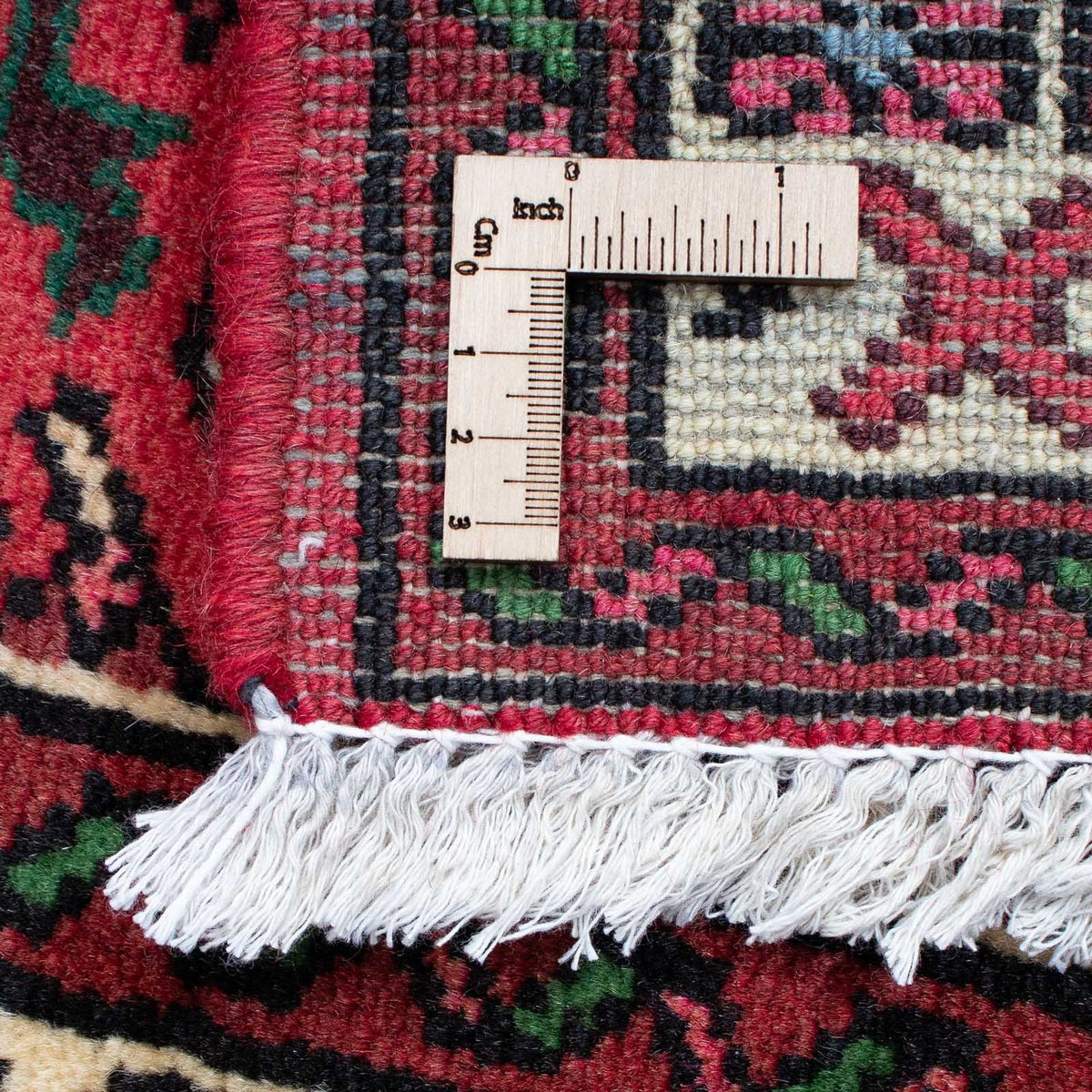 Alfombra de pasillo Alfombra persa - Nómada - 195 x 75 cm - rojo oscuro