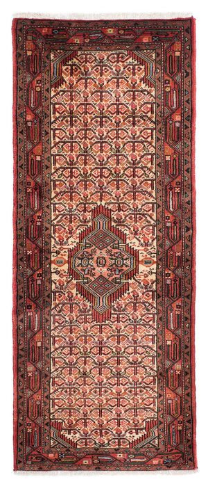 Alfombra de pasillo Alfombra persa - Nómada - 212 x 83 cm - beige