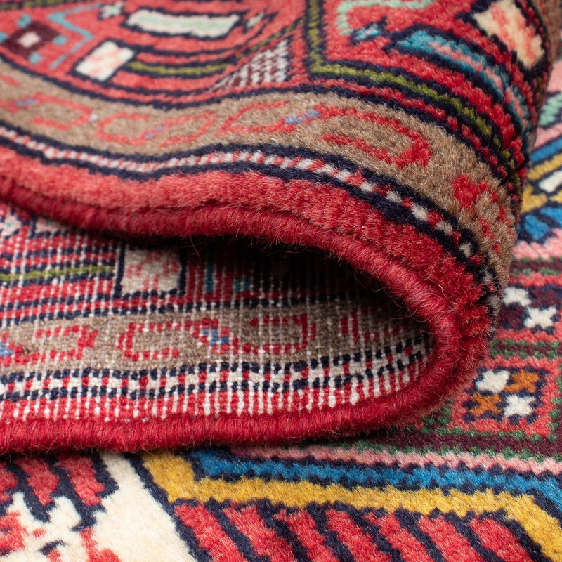 Alfombra de pasillo Alfombra persa - Nómada - 195 x 82 cm - rojo claro