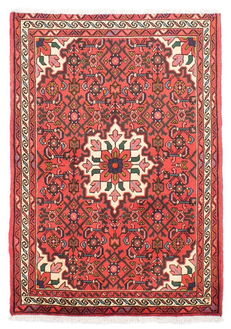 Alfombra persa - Nómada - 146 x 100 cm - rojo