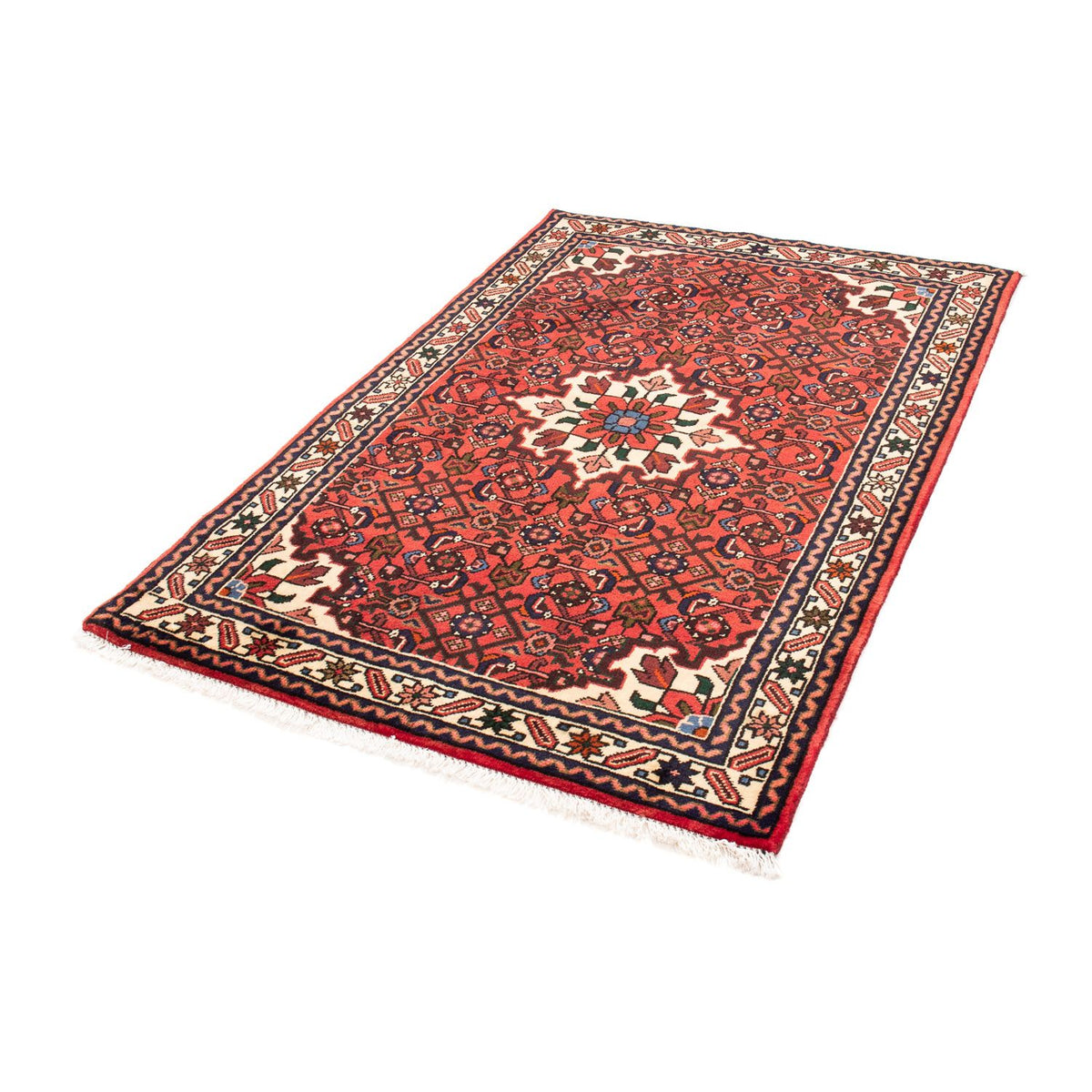 Alfombra persa - Nómada - 153 x 106 cm - rojo