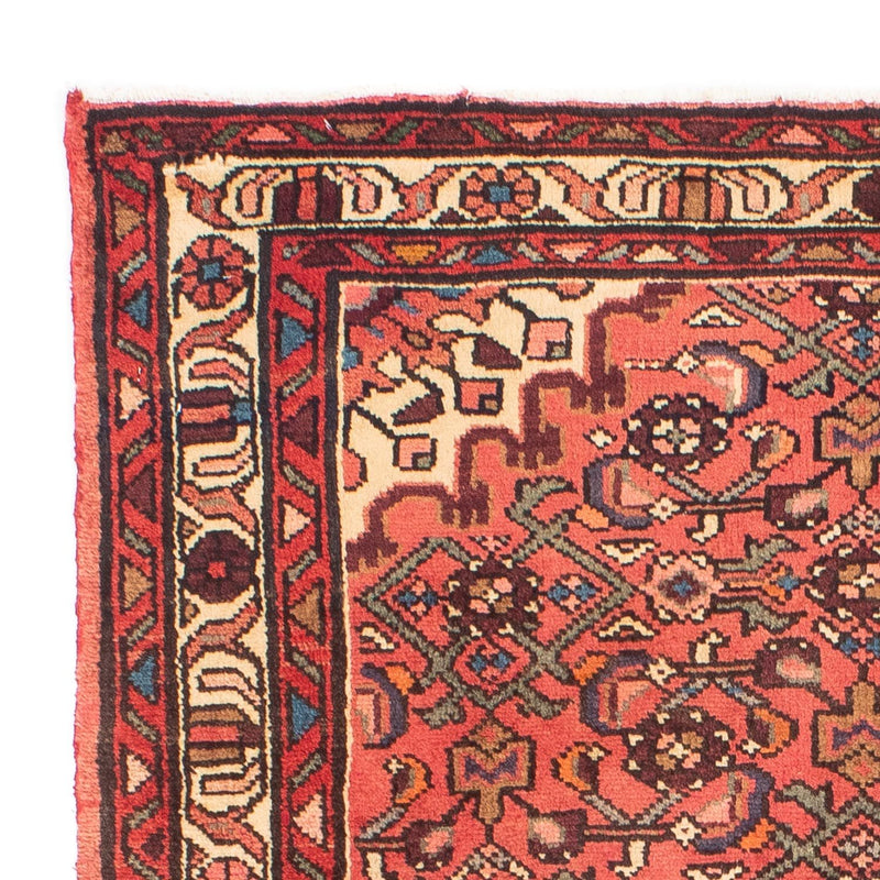 Alfombra persa - Nómada - 150 x 110 cm - rojo claro