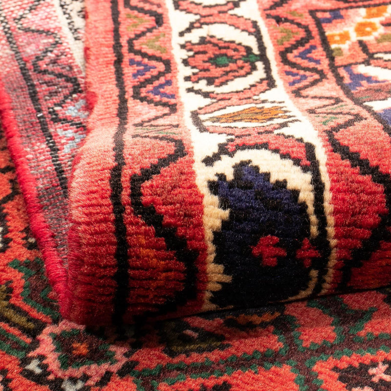 Alfombra persa - Nómada - 152 x 103 cm - rojo oscuro