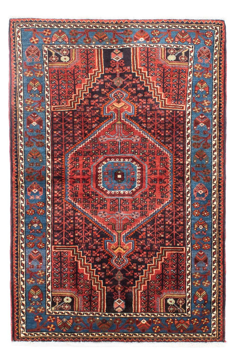 Alfombra persa - Nómada - 163 x 110 cm - rojo