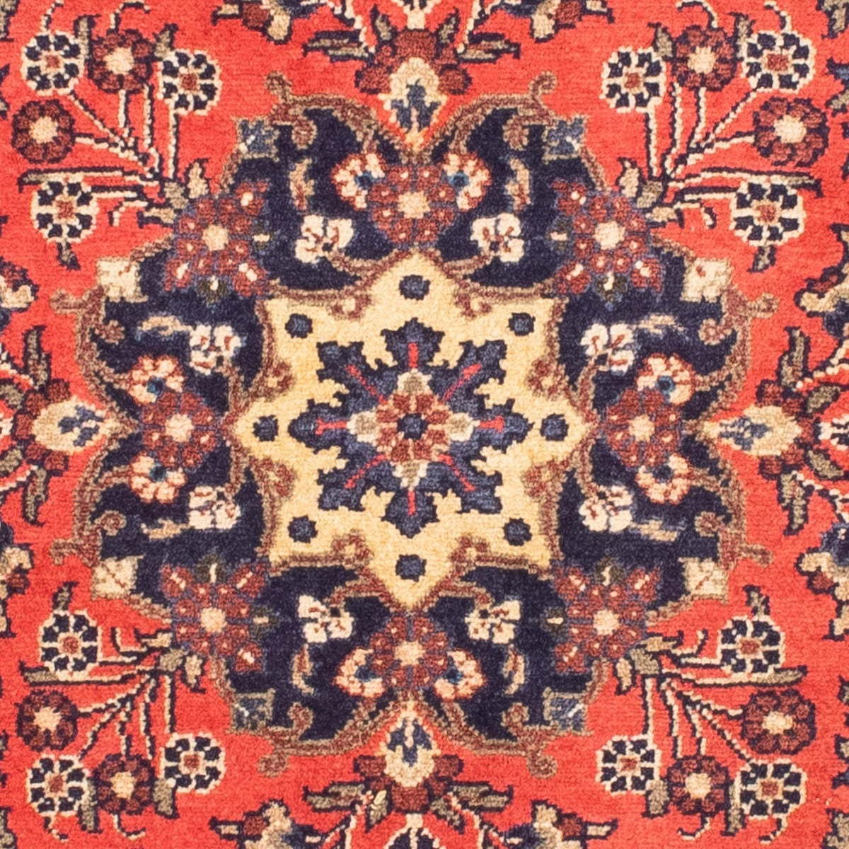 Alfombra persa - Nómada - 150 x 100 cm - rojo