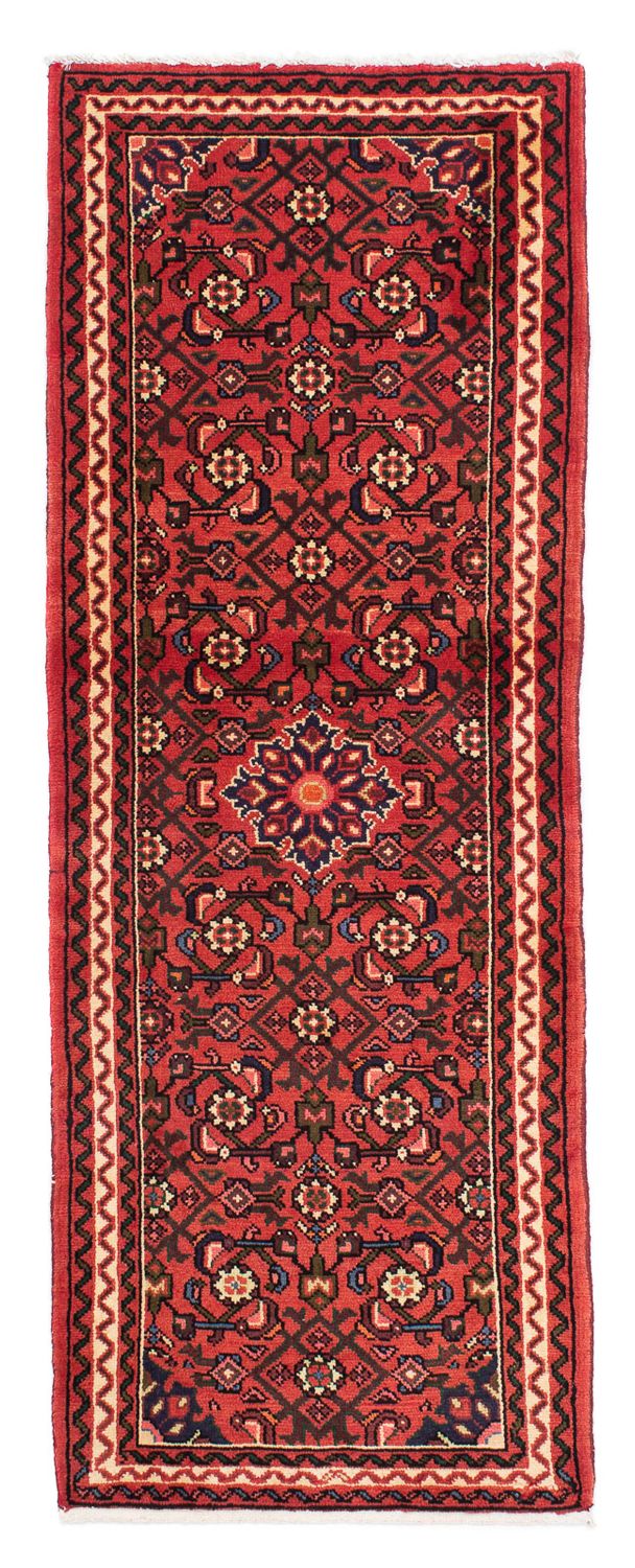Alfombra de pasillo Alfombra persa - Nómada - 193 x 70 cm - rojo oscuro