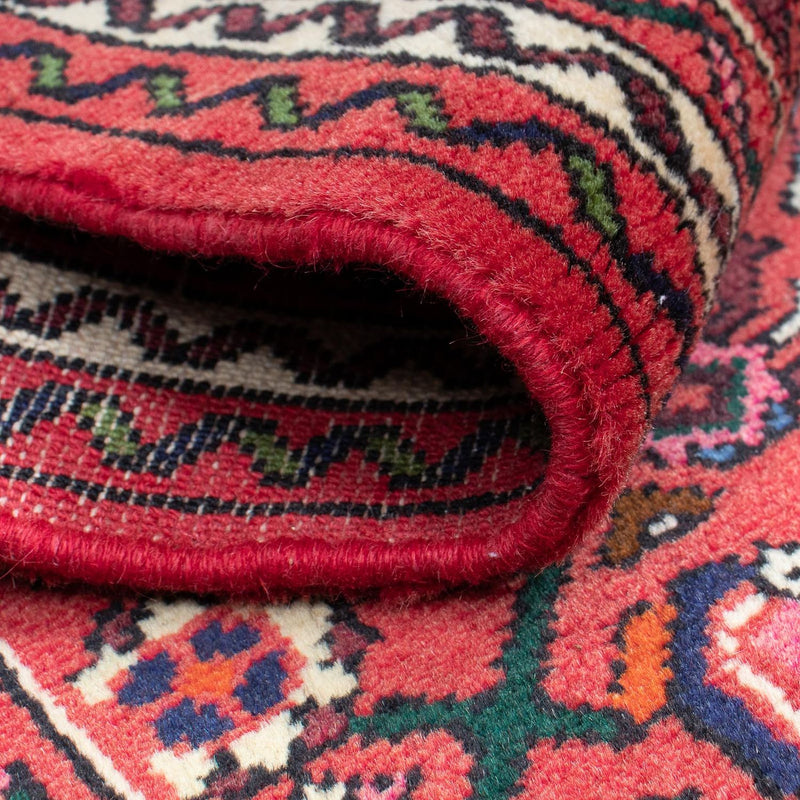 Alfombra de pasillo Alfombra persa - Nómada - 200 x 76 cm - rojo oscuro