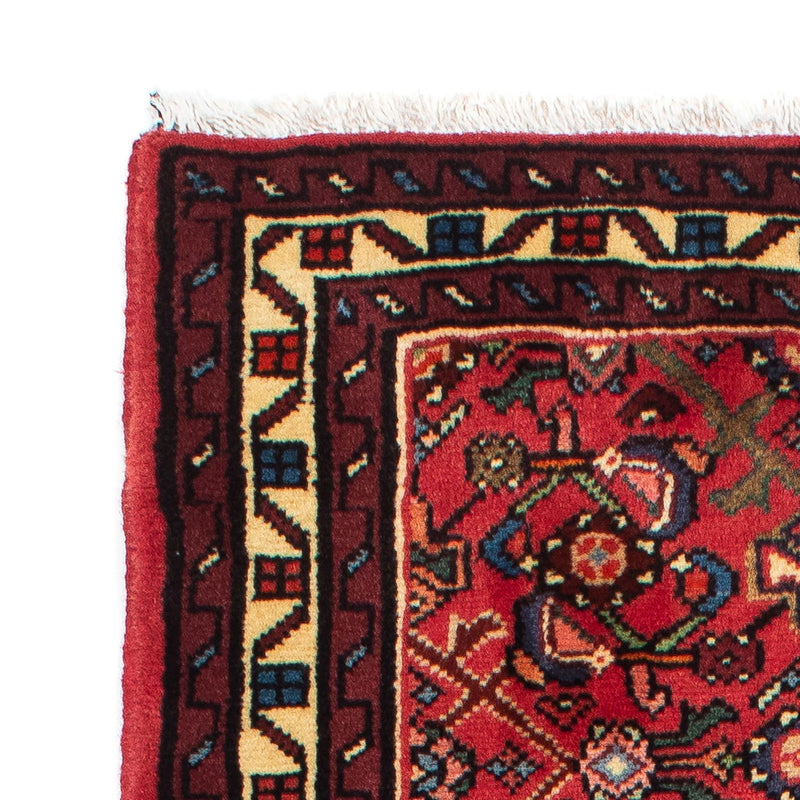 Alfombra de pasillo Alfombra persa - Nómada - 200 x 78 cm - rojo oscuro