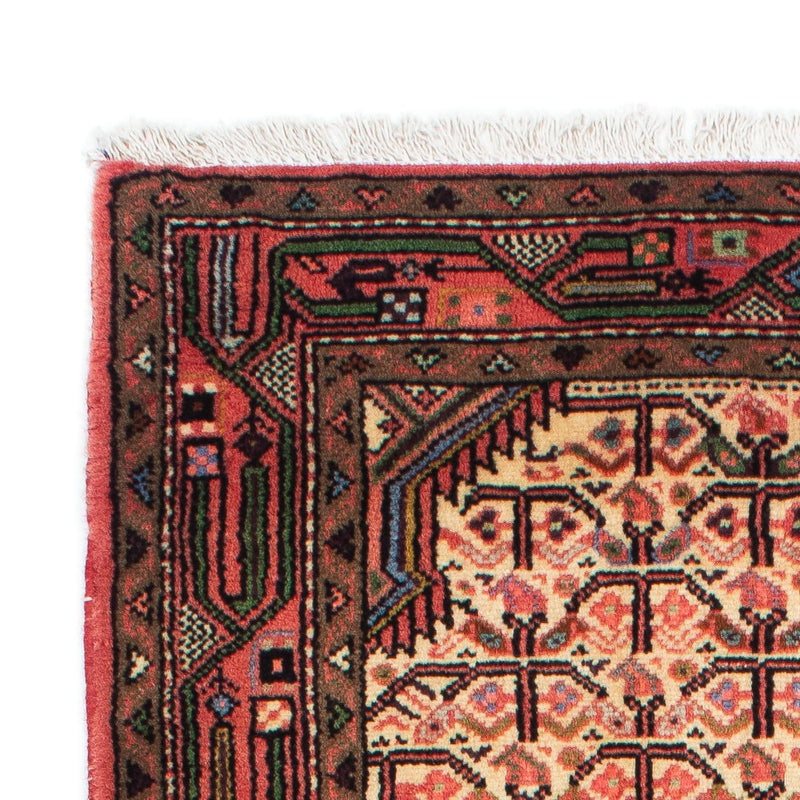 Alfombra de pasillo Alfombra persa - Nómada - 217 x 85 cm - rojo claro