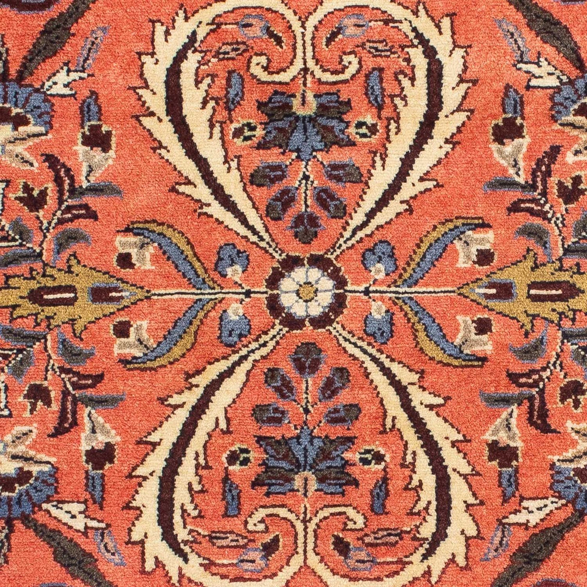 Alfombra de pasillo Alfombra persa - Nómada - 220 x 83 cm - rojo claro