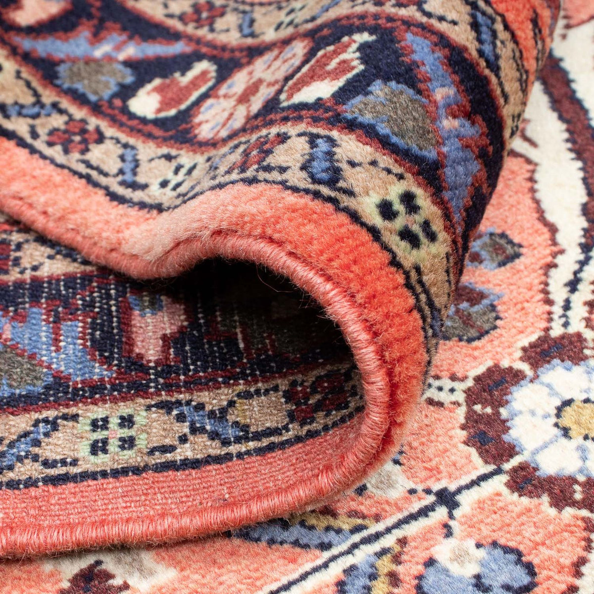 Alfombra de pasillo Alfombra persa - Nómada - 220 x 83 cm - rojo claro