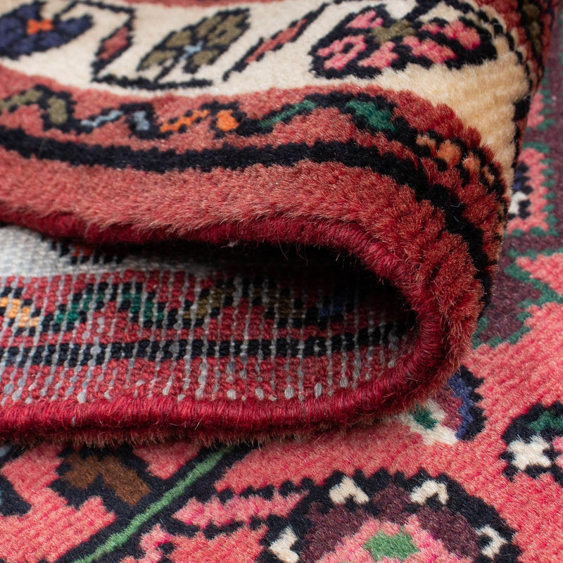 Alfombra de pasillo Alfombra persa - Nómada - 200 x 80 cm - rojo oscuro
