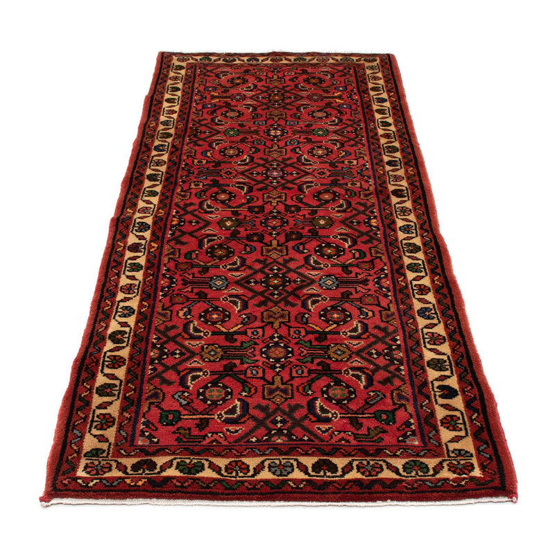 Alfombra de pasillo Alfombra persa - Nómada - 200 x 80 cm - rojo oscuro